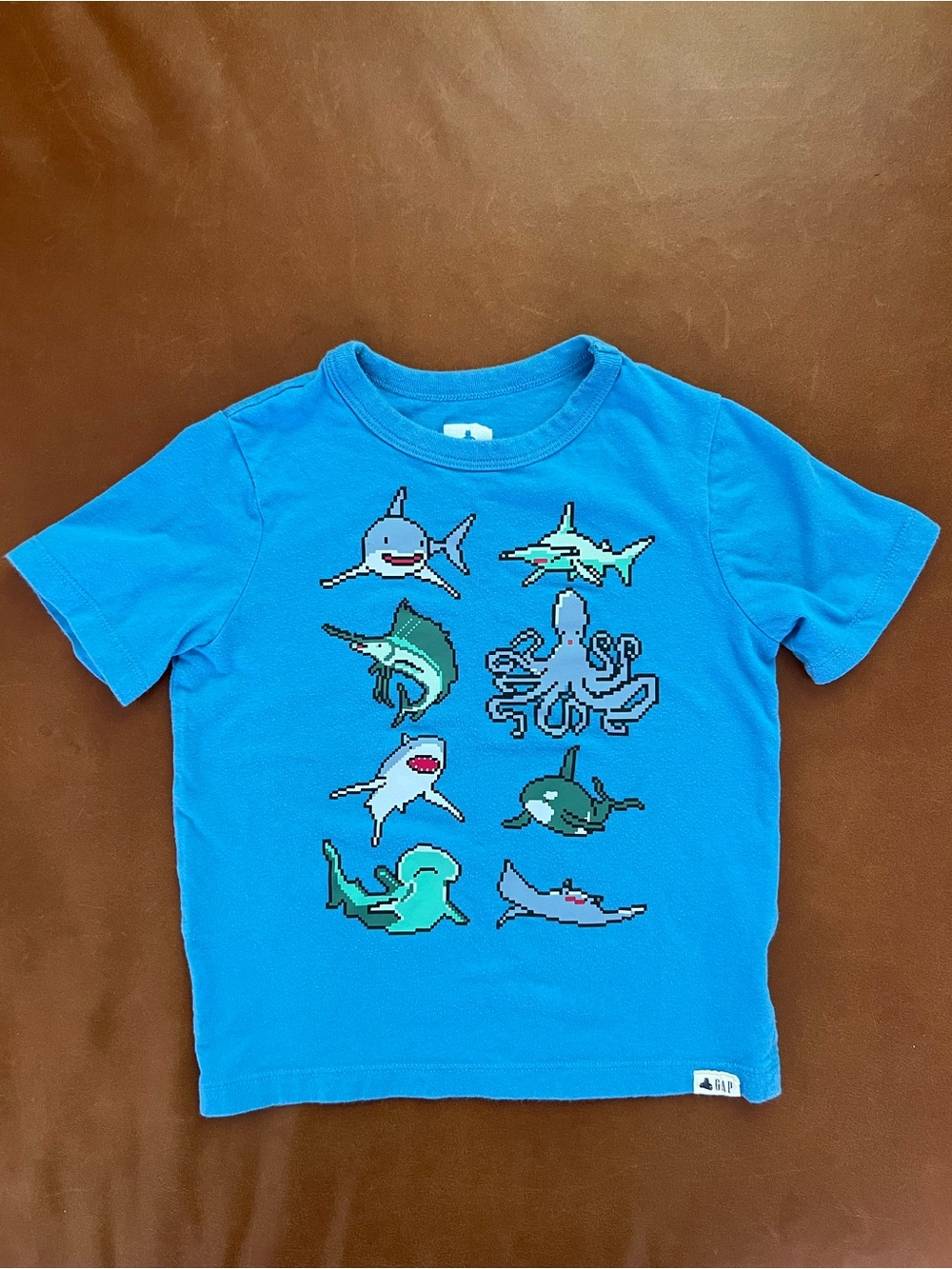 GAP Kids Sea Animals Organic Cotton Tee, 4T